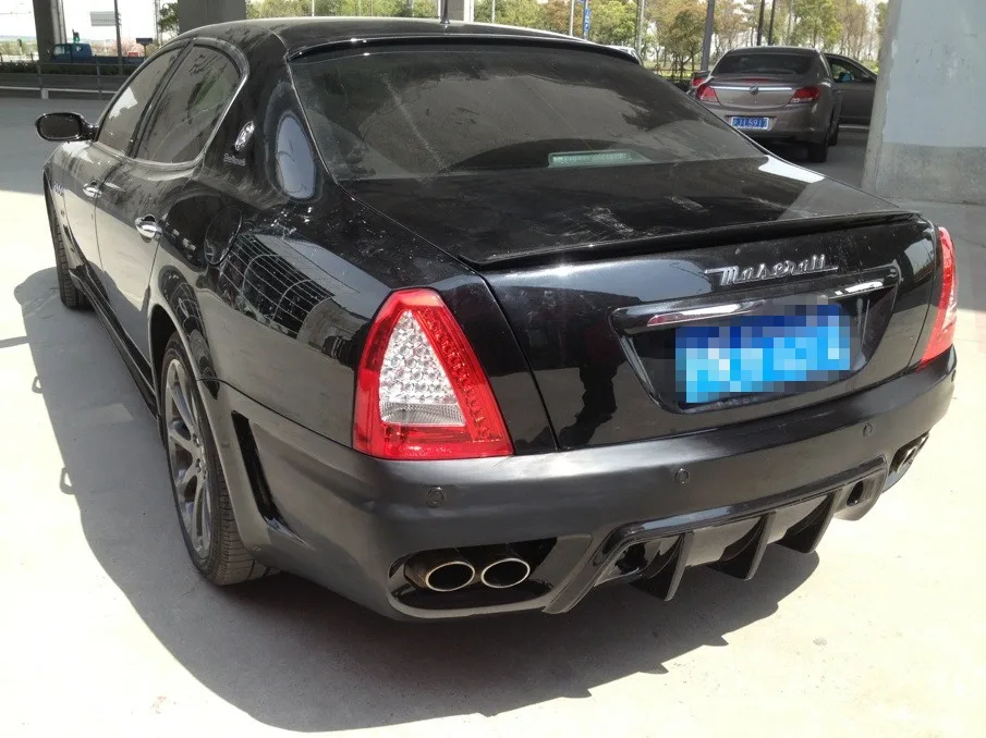 Для Maserati Quattroporte автостайлинг багажник спойлер крыло углеродного волокна 2005-2008
