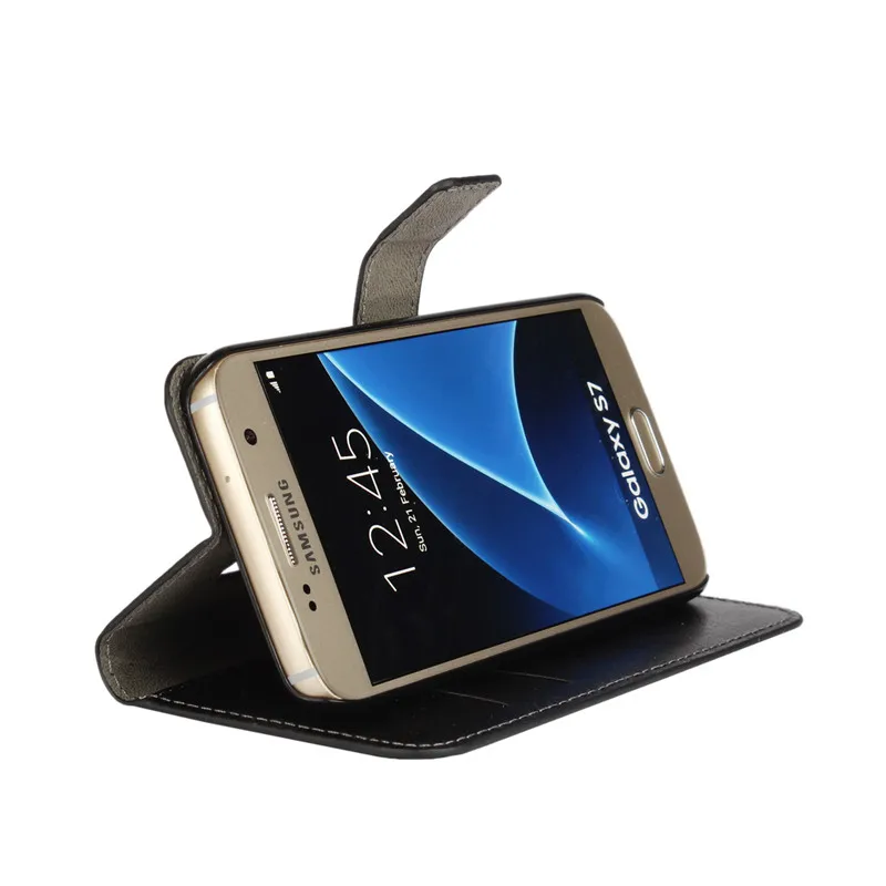 Для samsung Galaxy S4 S5 S6 S7 край S8 S9 Plus Note 8 A5 J3 J5 J7 США ЕС Версия дизайн корпуса чехол-кобура из искусственной кожи чехол