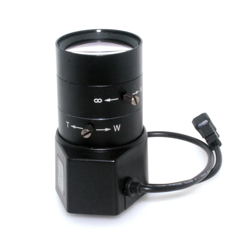HD 1/3 &quot6-60 мм F1.6 CS Mount DC Auto Iris варифокальный ИК CCTV объектив для корпуса камеры |