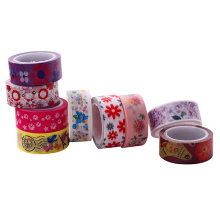 1 шт. милый красный белая лента Washi качество канцелярские Diy Скрапбукинг