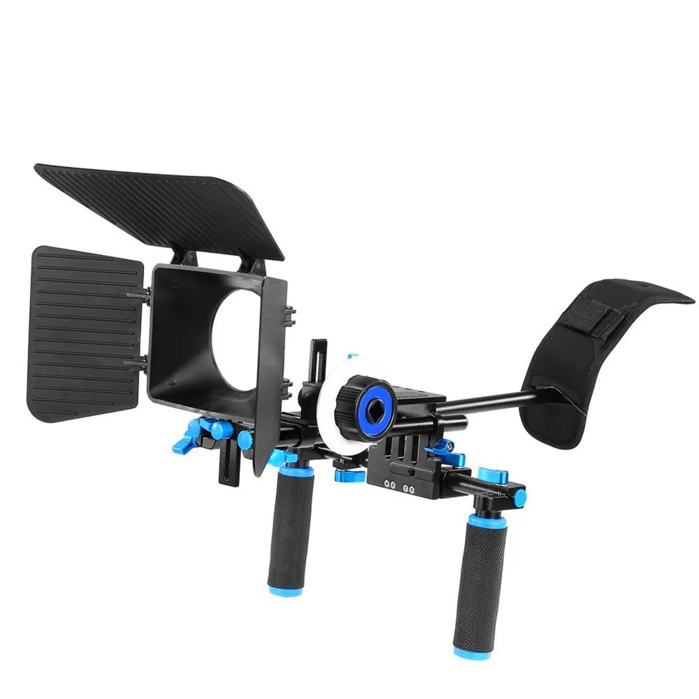 3in1 профессиональных DSLR Камера Rig плечевая стабилизатор системы Kit + Приборы