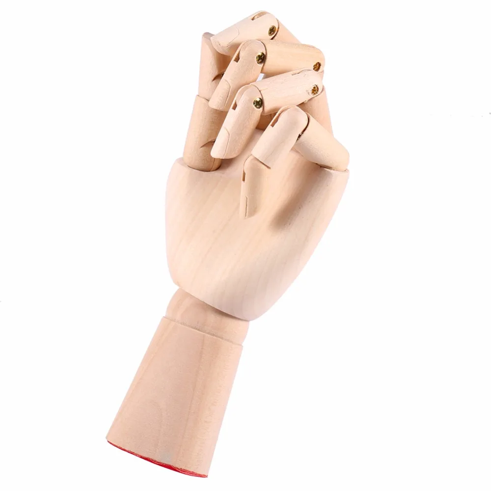1 шт. деревянная поделка с левой рукой 7 дюймов 18 см|wooden figure|hand woodwooden hand |