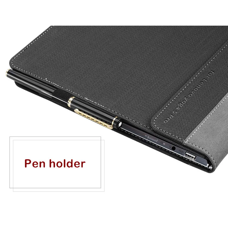2017 чехол для Lenovo Yoga 920 13 9 ''планшет ноутбука ПУ кожа защитная 6 Pro ноутбук + ручка