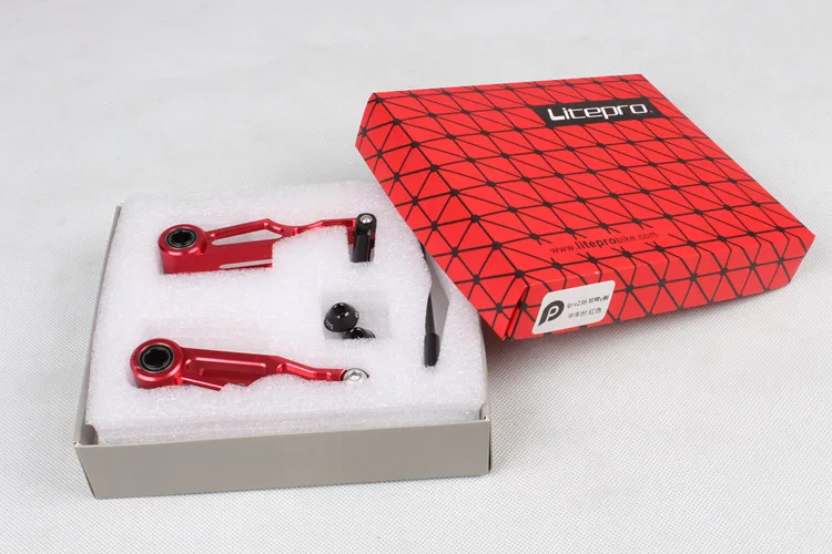 Litepro v238 V тормоз для складного велосипеда Длинный рычаг велосипедный тормоз суппорт короткий рычаг Al 7075 cnc Складной велосипед v тормоз набор запчасти для велосипеда