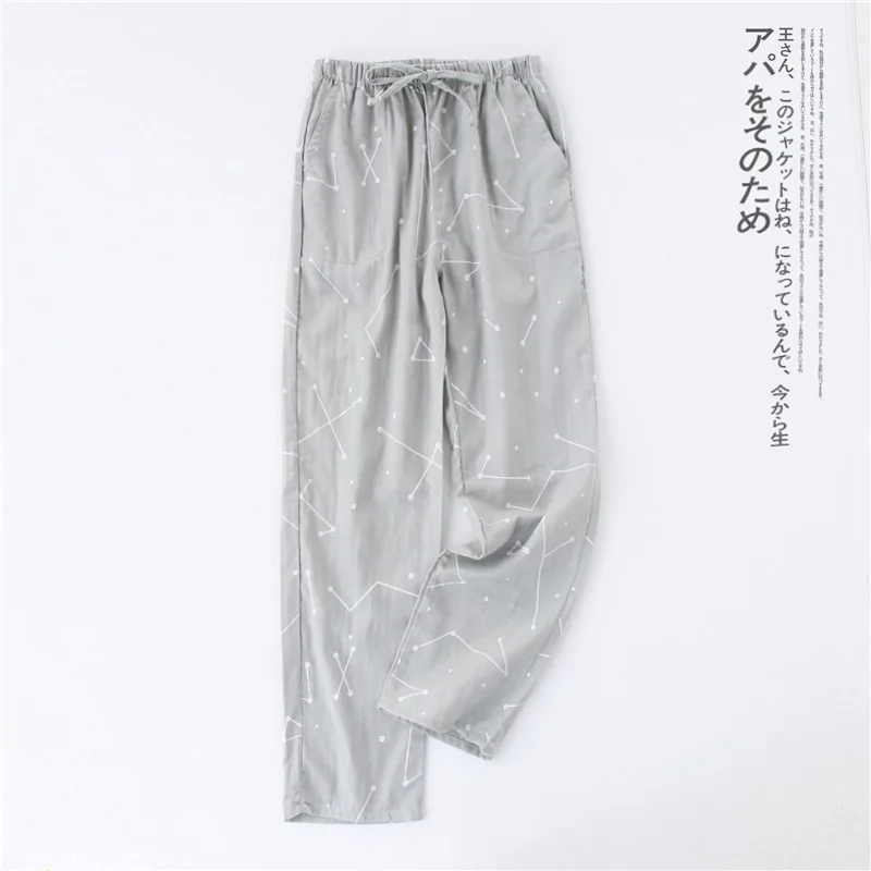 Женские и мужские Пижамные штаны Fdfklak модные с принтом осенне зимние пижамные