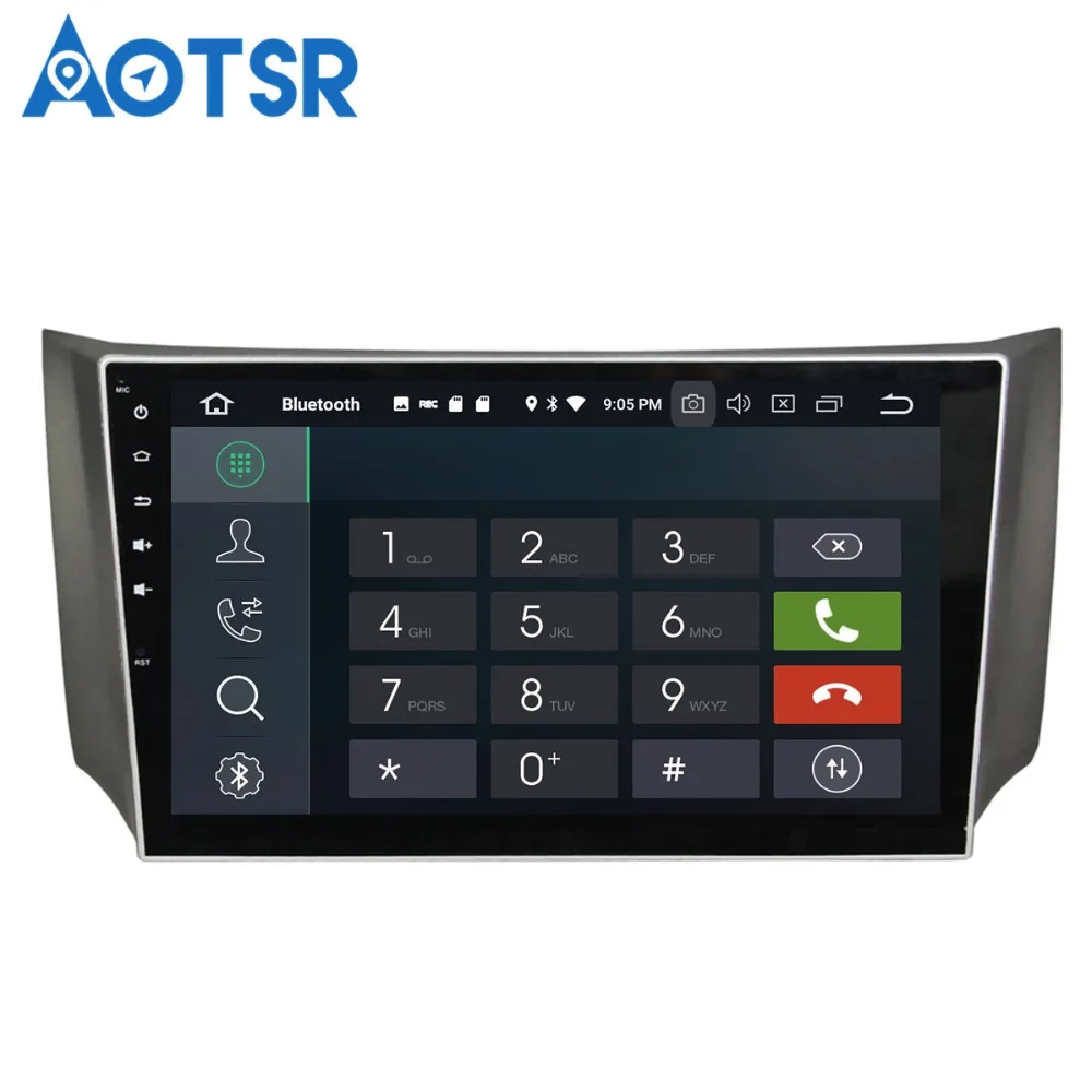 Автомобильный DVD плеер Aotsr Android 8 0 7 1 С GPS навигацией для Nissan Slyphy 2012 2015