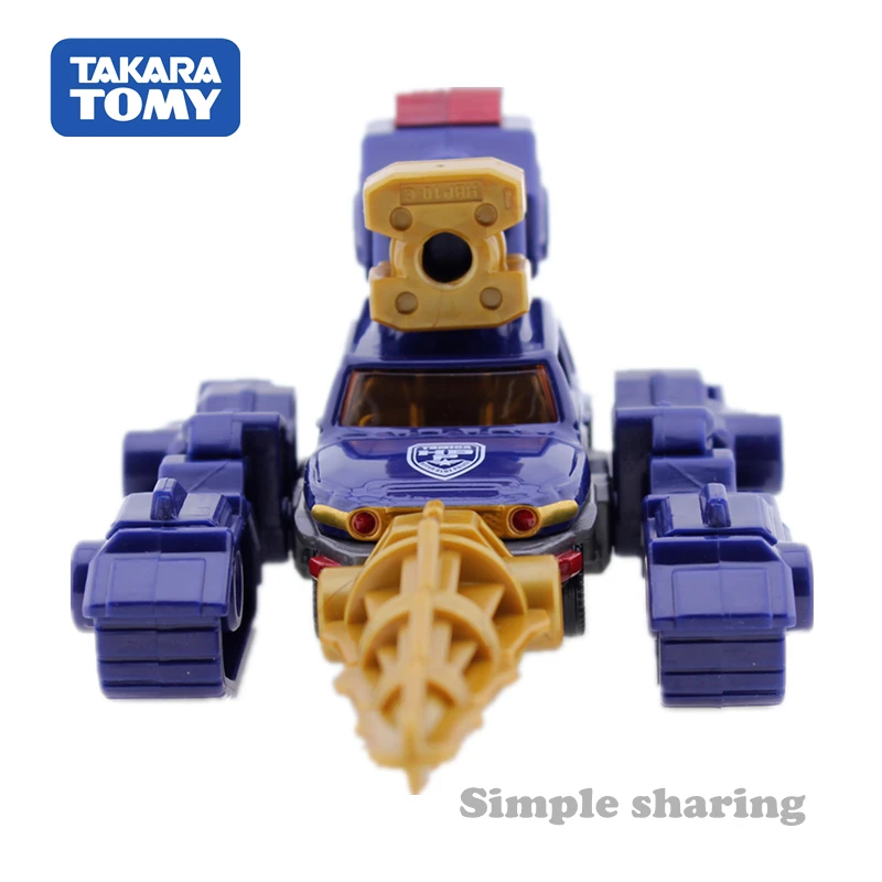 Tomica Hyper Police HBP-10 Toyota FJ Cruiser Bear Takara Tomy литье под давлением модель игрушечной машины