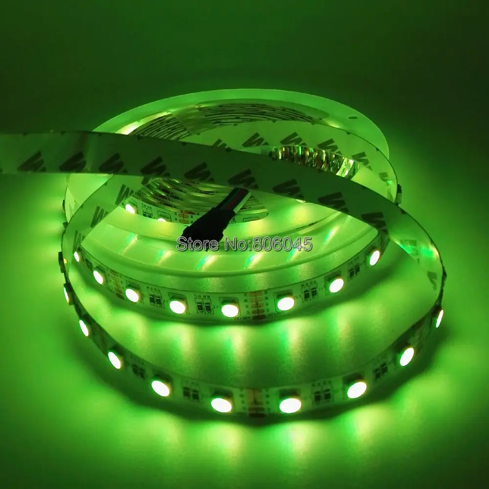Светодиодная лента 4 в 1 5 м 12 В 24 постоянного тока SMD 5050 RGBW RGB белый теплый