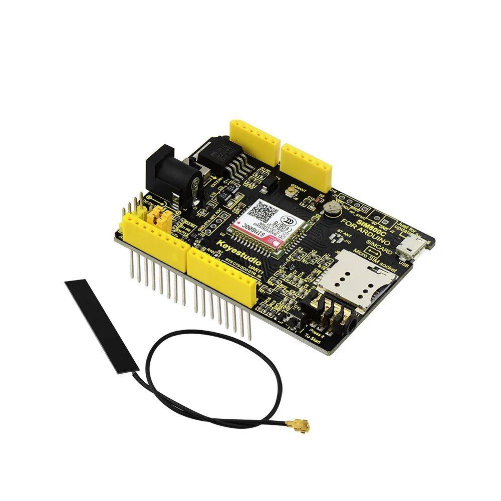 Keyestudio SIM800C щит для Arduino UNO R3 и Mega 2560 GPRS GSM