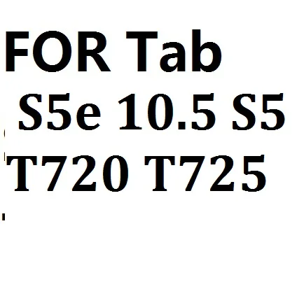 Черный 9H протектор экрана из закаленного стекла для samsung GALAXY Tab S5e 10,5 S5 T720 T725 Tab A 10,1 T510 T515 400 шт без pa - Цвет: Черный