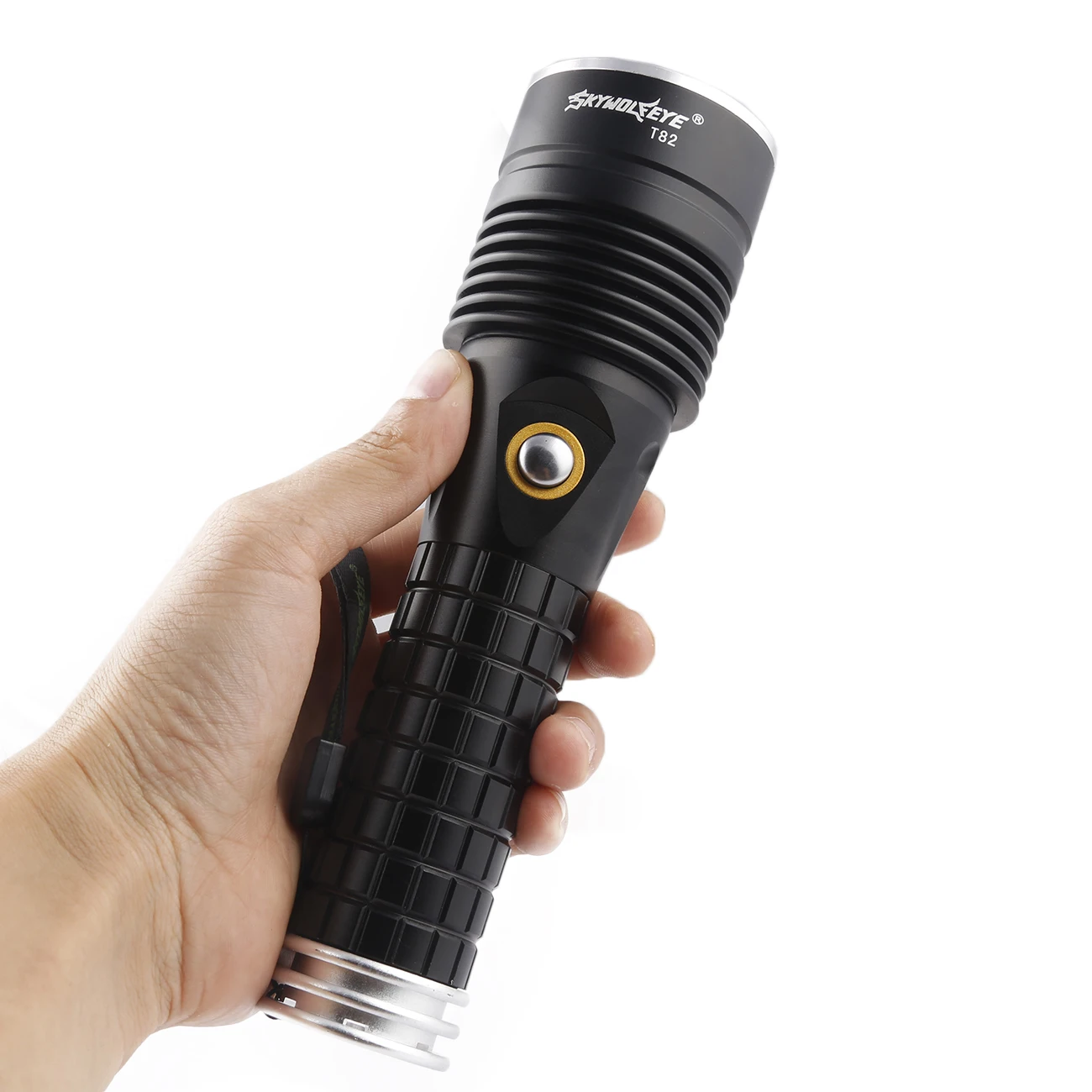 SKYWOLFEYE T6 фонарик 18650 батарея Регулируемый Кемпинг велосипедные фары светодиодные
