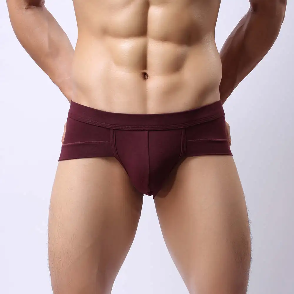 coffee Сексуальное Брендовое Мужское нижнее белье, calzoncillos hombre, мужские трусы из модала, мужские трусы, мужские трусы, u-образные выпуклые кальсоны - Цвет: coffee