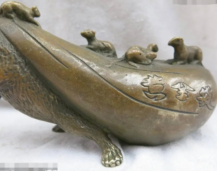 Китайская латунная медная статуя фэн-шуй | Дом и сад