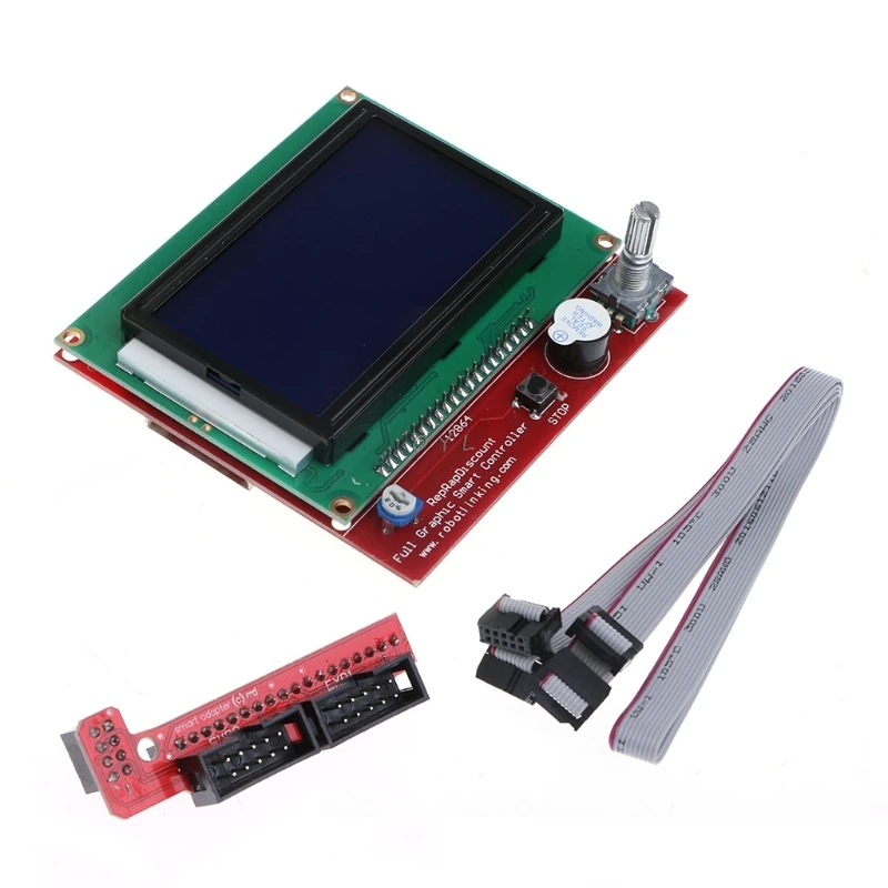 CNC 3d Принтер Комплект Mega 2560 R3+ RAMPS 1,4 контроллер+ lcd 12864+ 5 A4988 шаговый драйвер