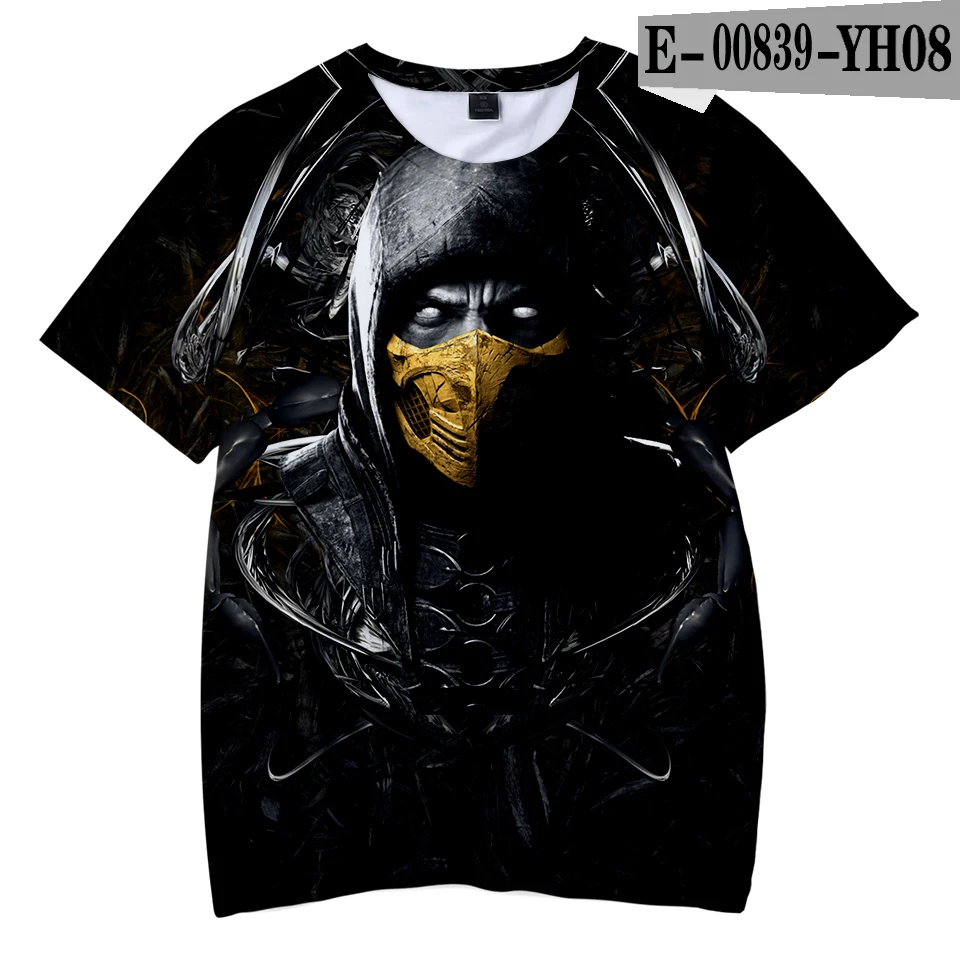 3D Children's t-shirt Mortal Kombat 11 t shirt 3d Games Print Tee Shirt wear Fashion Cool and comfortable tshirt for the kids - Цвет: 3D