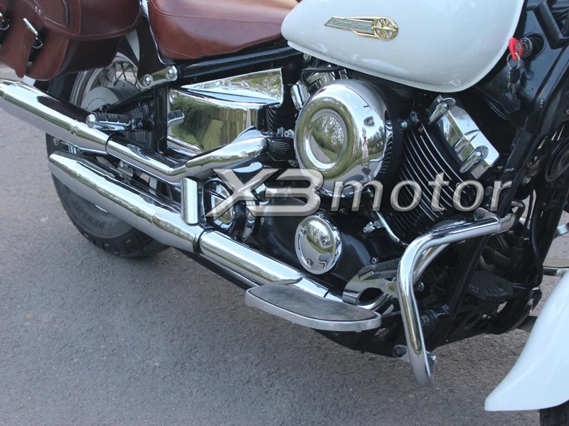 Защита двигателя мотоцикла, защитный бампер для Yamaha Dragstar DS400 650 V-star 400 650, классический, на заказ, 1996-2013