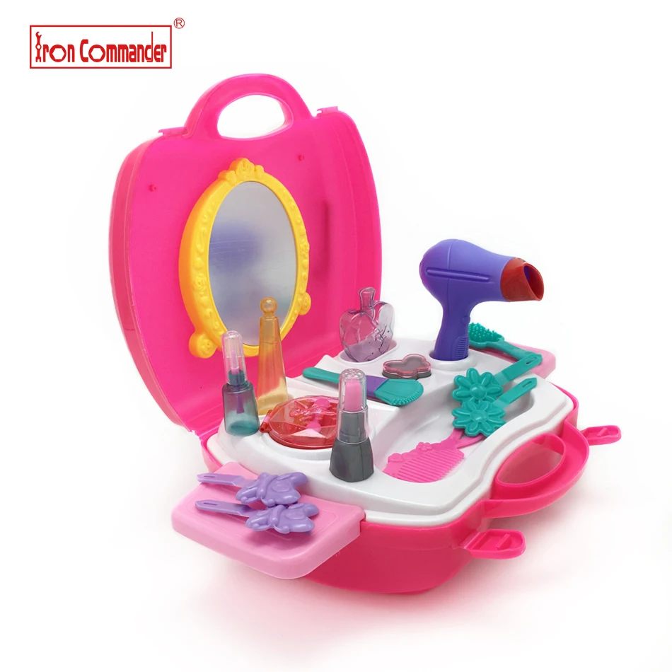 Косметическая коробка для кукол игрушка принцессы шкатулка украшений ролевых