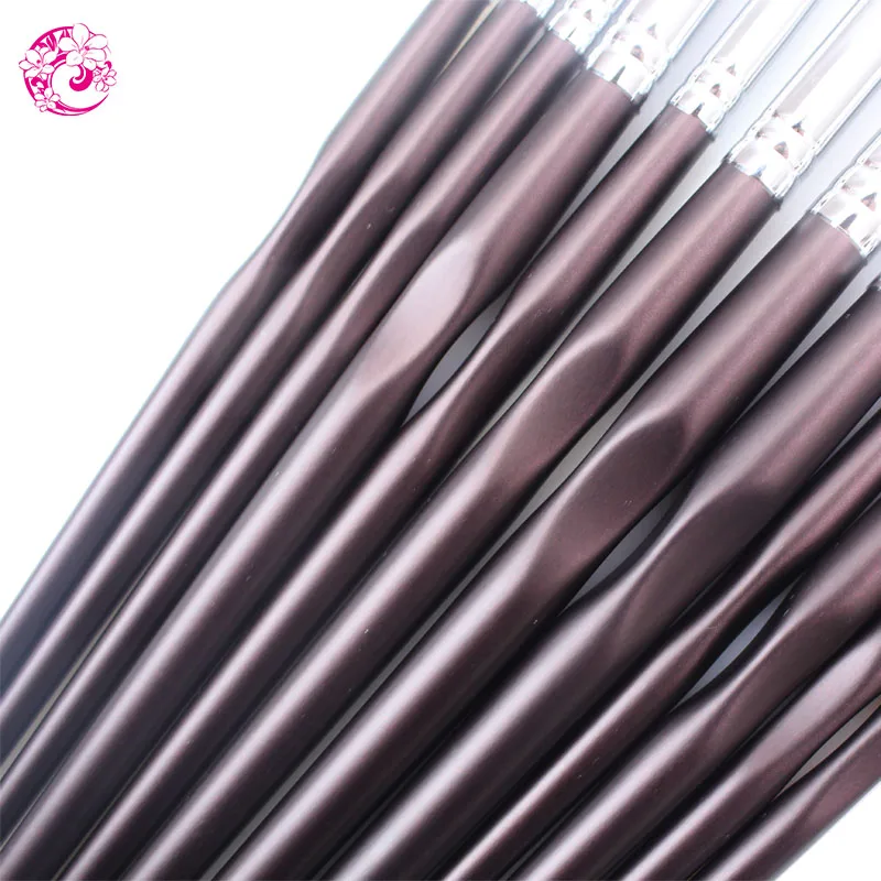 Кисти для макияжа из козьей шерсти 12 шт.|brush set make up|goat hair brush setbrand |