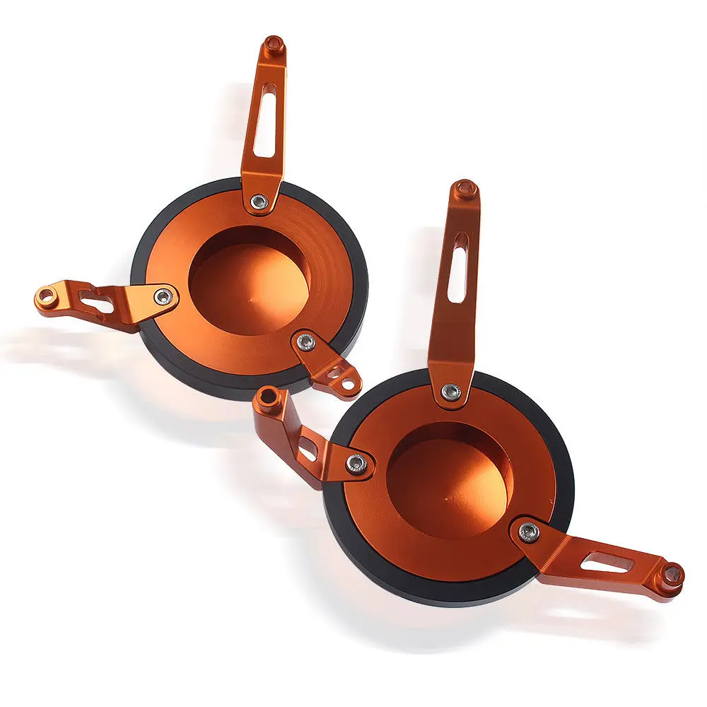 CNC крышка двигателя ползунок рамка Защита статор чехол Saver для KTM DUKE 200 2012 2015 390 2013