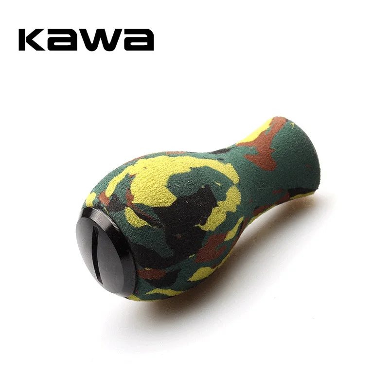 Kawa Ручка рыболовной катушки для Shimano катушка Daiwa EVA Materail 7*4*2,5 мм подшипник DIY ручка аксессуар катушка рокер Камуфляж Ручка