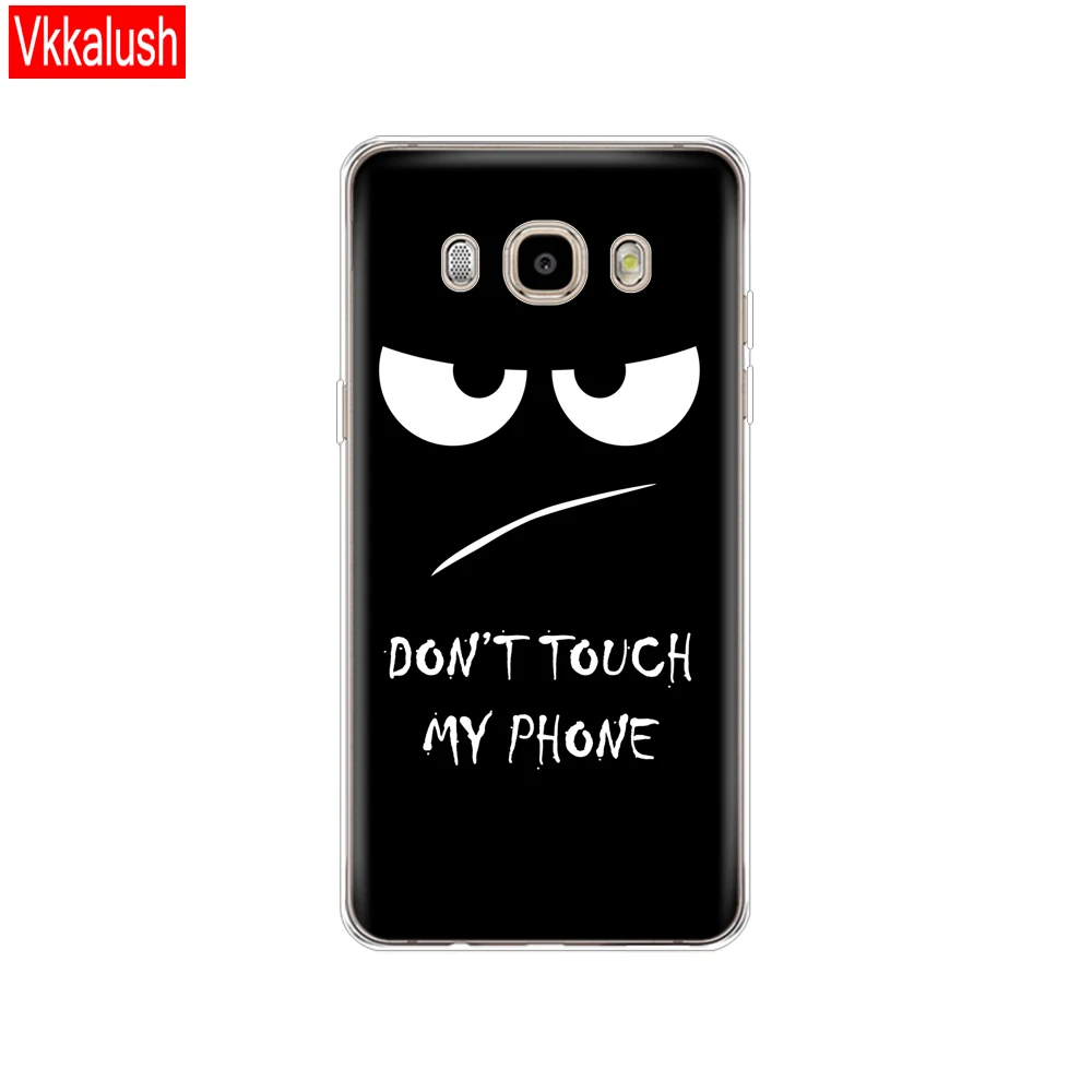 80056 Мягкий силиконовый чехол ТПУ для samsung Galaxy J5 чехол J510 J510F Крышка для samsung J5 чехол в виде ракушки - Цвет: 80056