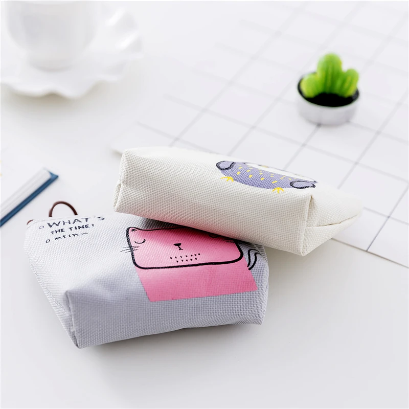 Женский кошелек для девочек кредитный держатель карт Холщовый Карманный Кошелек