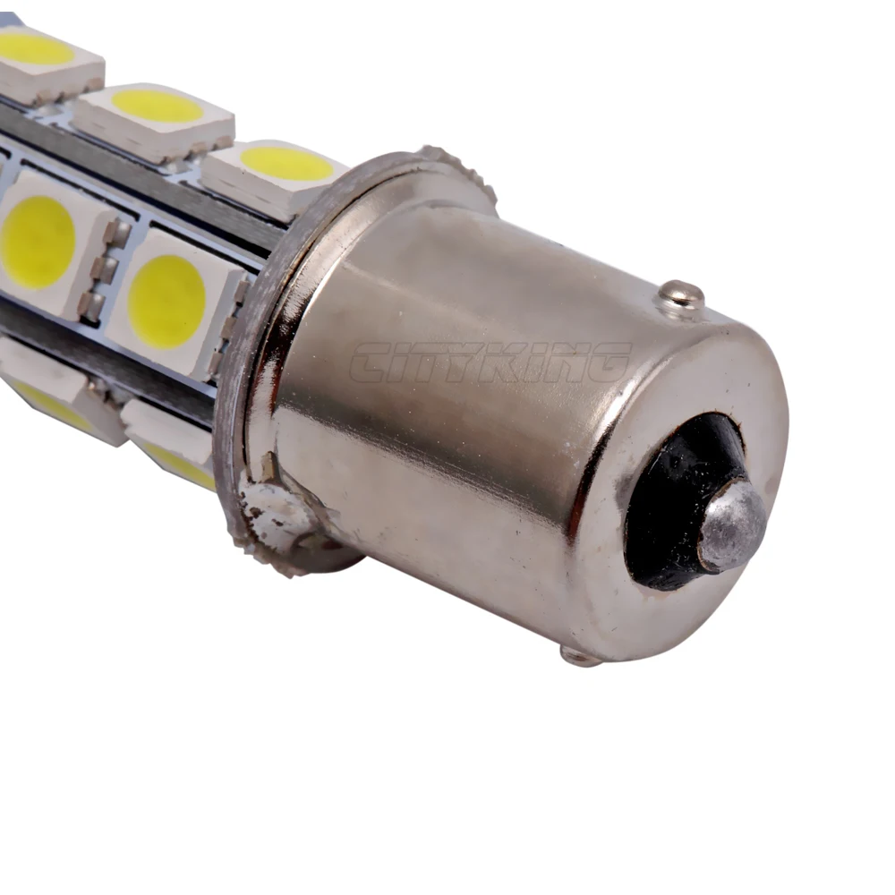 Бесплатная доставка 50 шт./лот 1156 led BA15S 18SMD 5050 белый Задний сигнал поворота 18 LED