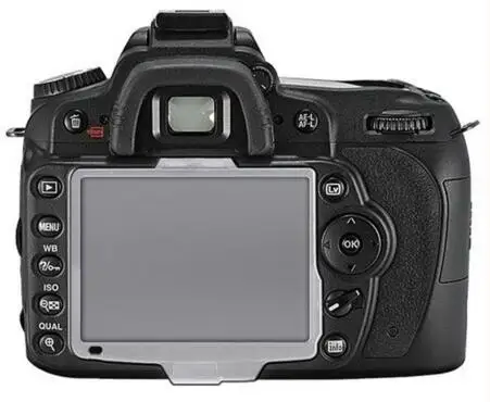Фотокамера Защита ЖК экрана монитора Прозрачная Пластиковая Крышка для Nikon D300 DSLR
