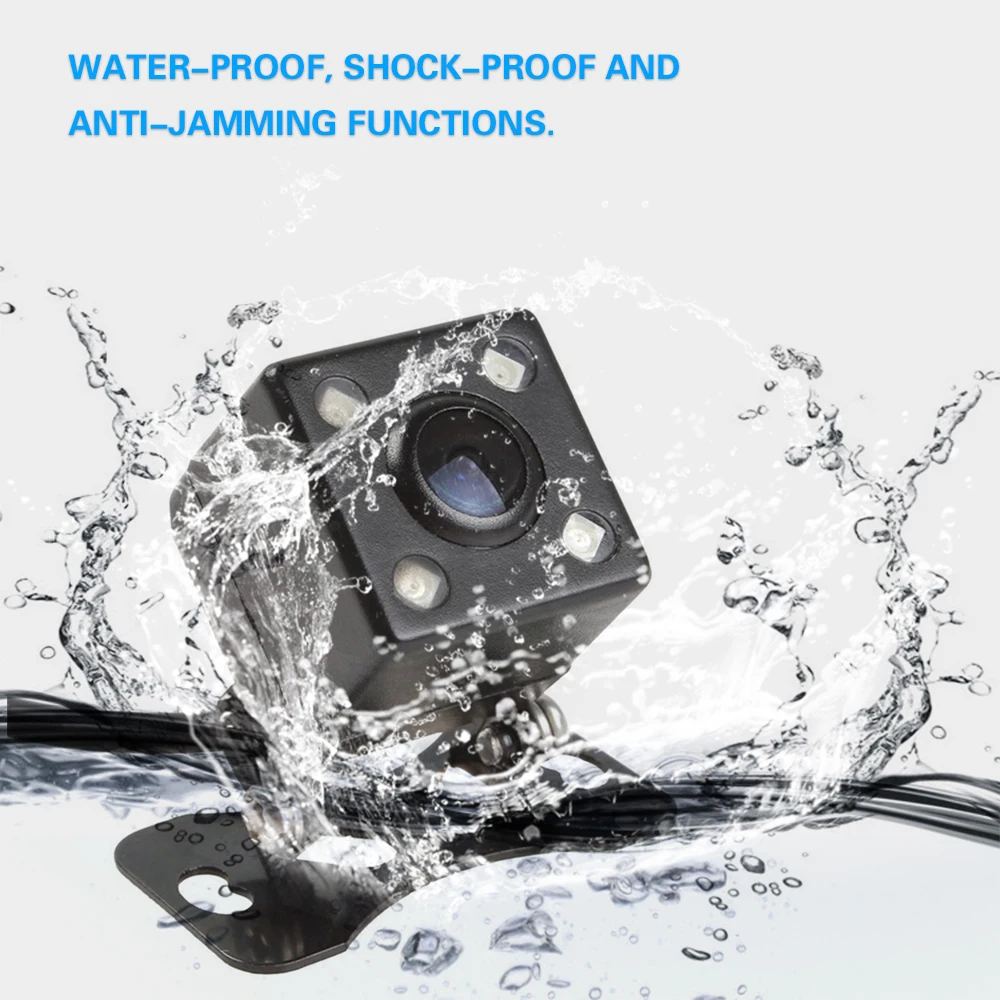 8 светодиодных ИК ночного видения резервная парковочная камера