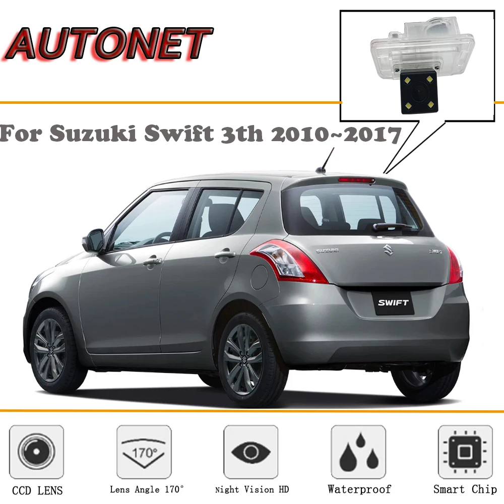 Автомобильная камера заднего вида для Suzuki Swift 3th ZC72S ZC82S ZC32S Sport 2010 ~ 2017/CCD/камера