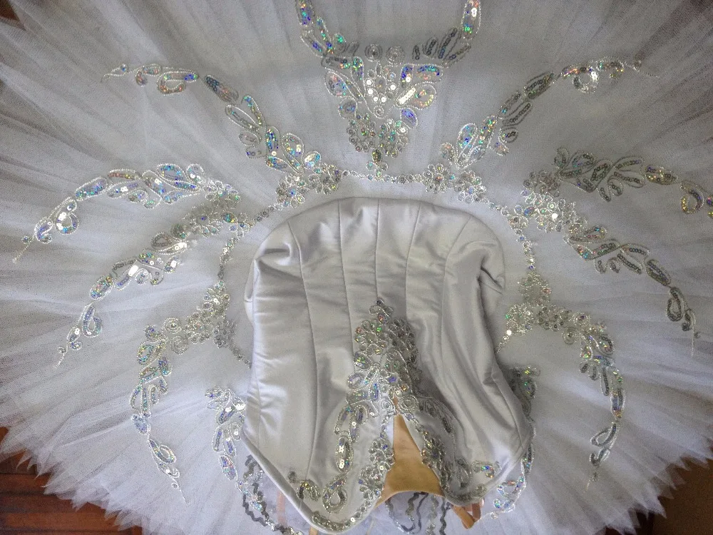 Wholesale!Adult Ballet Tutu SkirtProfessional Ballerina DressesClassical For GirlsWhite Skirt Adults AT0017 | Тематическая одежда