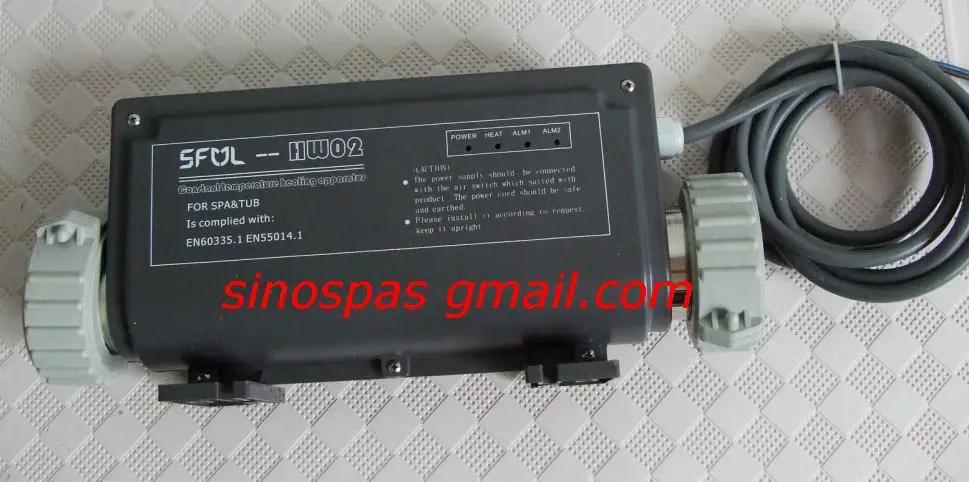 Нагреватель для спа и горячего освещения экономный нагревательный аппарат HW02/HW02B