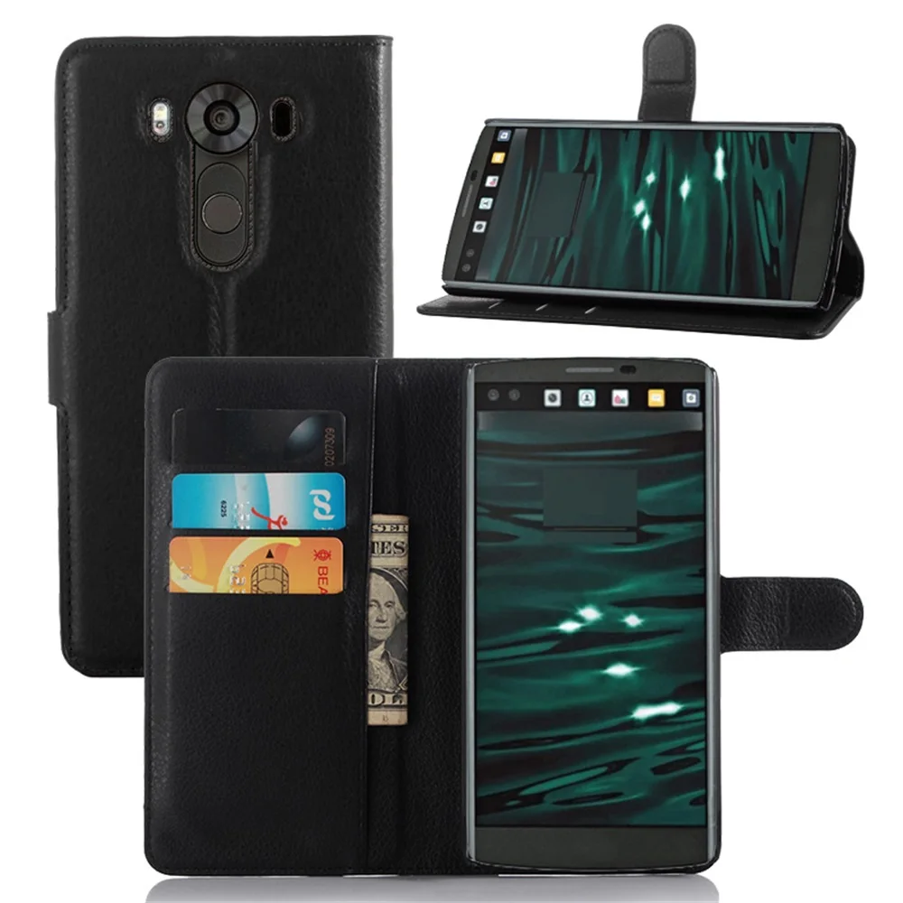 Чехол для LG V10 Cyboris чехол V 10 H968 / G4 pro откидной Чехол-книжка из искусственной кожи с