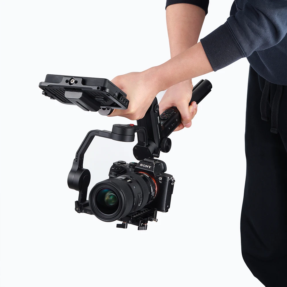 SmallRig деревянная рукоятка для лаборатории Zhiyun WEEBILL и DSLR камеры быстросъемная деревянная ручка с холодным башмаком Arri отверстие для определения местоположения-2276
