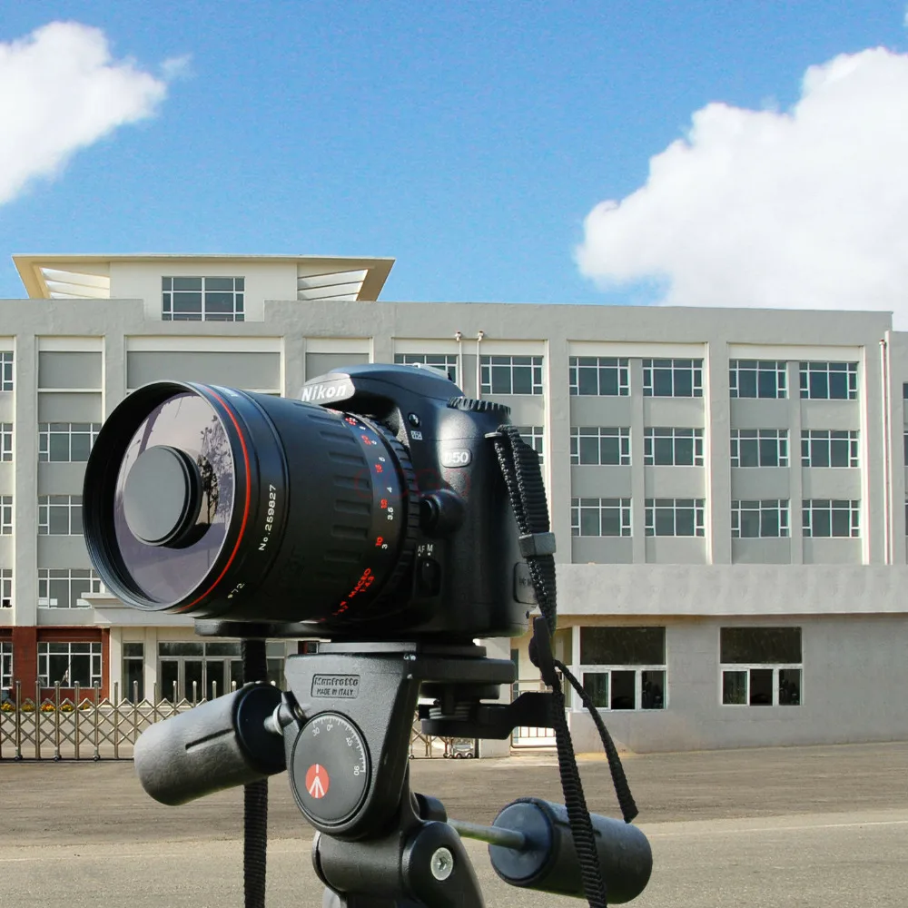 JINTU 500 мм f/6 3 зеркало телефото Камера линзы черного цвета для цифровой