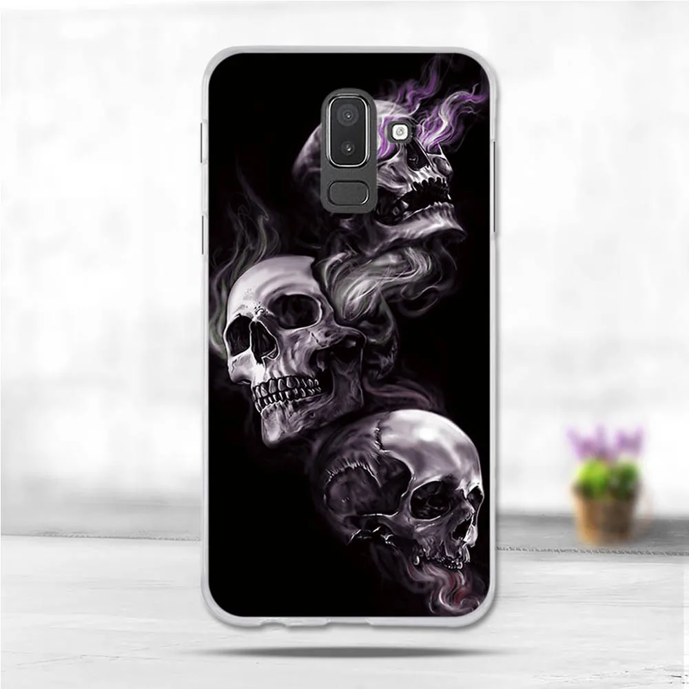 Чехол для телефона для samsung Galaxy J8 чехол s для Fundas samsung J8 чехол силиконовый чехол для samsung J 8 J8 J810 F - Цвет: 16