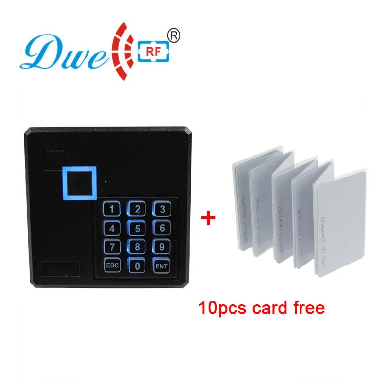 Door access control short range rfid reader black white 125khz/13.56mhz pin code | Безопасность и защита