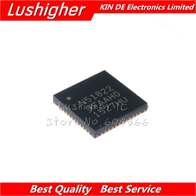 

10 шт. NRF51822-QFAA-R7 NRF51822 QFN