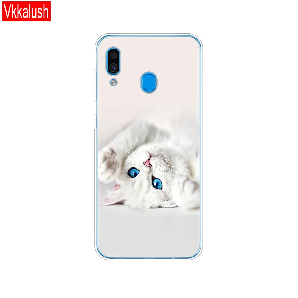 80019 Чехол для Samsung Galaxy A20, чехол A20E, силиконовая задняя крышка для Samsung A20 A 20 A205F A20E A202F, мягкий чехол, бампер - Цвет: 80019