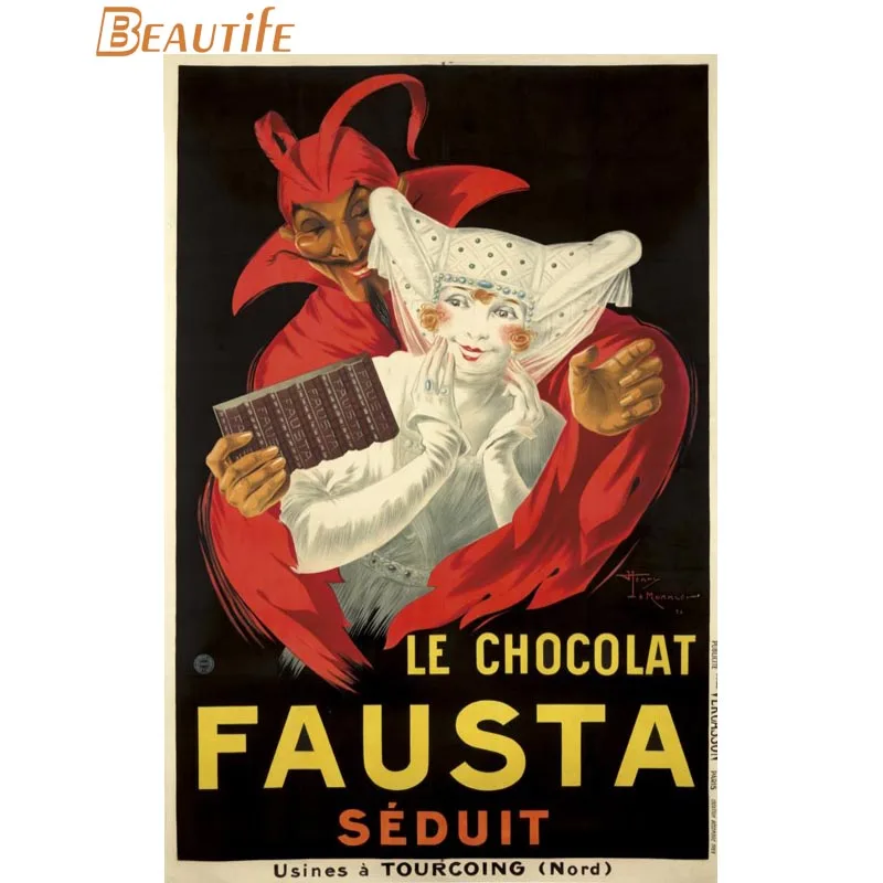 Горячая на заказ absinthe плакат в стиле АР-нуво Плакат Украшение дома Модная шелковая ткань настенный плакат на заказ плакат - Цвет: poster