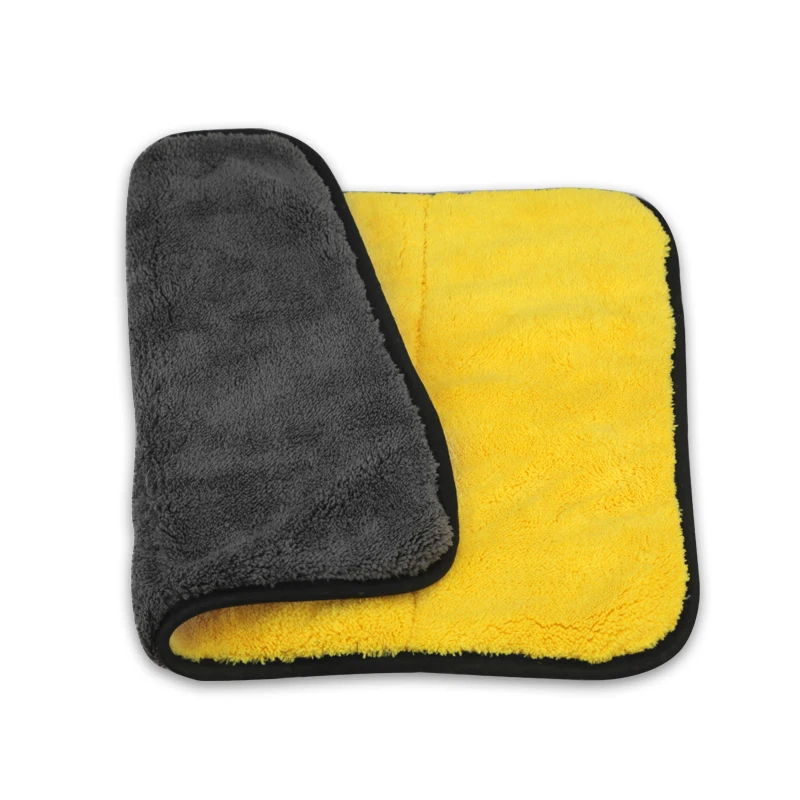 1 шт. двухсторонняя плюшевая салфетка для чистки автомобиля 45 х38 см|clean dust|car cleaning