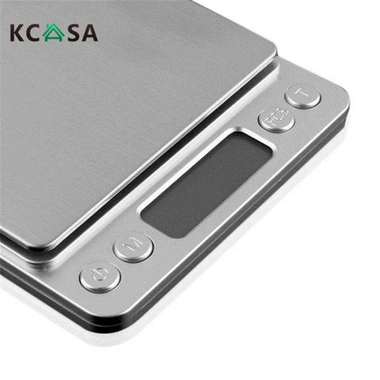 

KCASA KC-018 2000g 0.1g Mini Multi-unit Conversion Digital Electronic Kitchen Scale balance LCD measuring tools for kitchen