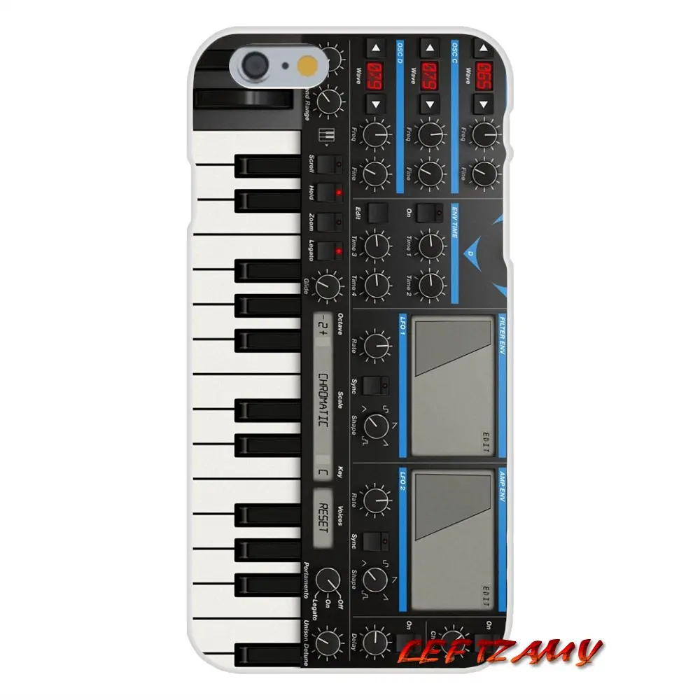 Винтажный Синт синтезатор Moog аксессуары чехлы для телефонов Чехлы iPhone X XR XS MAX 4 4s 5