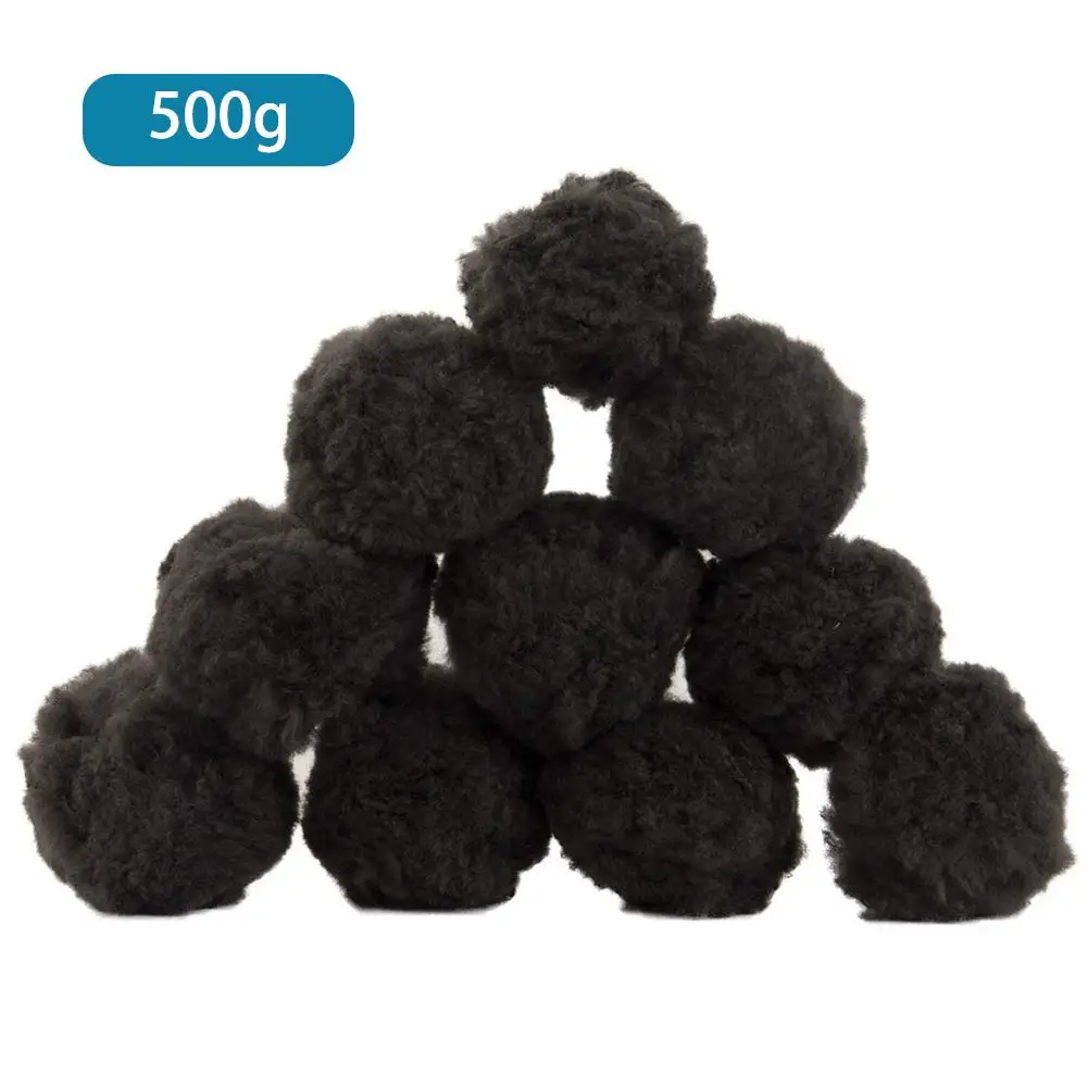 Swimming Pool Cleaner Equipment Special Fine Filter Fiber Ball Filter Lightweight High Strength Durable Swimming Pool Filter - Цвет: 500g