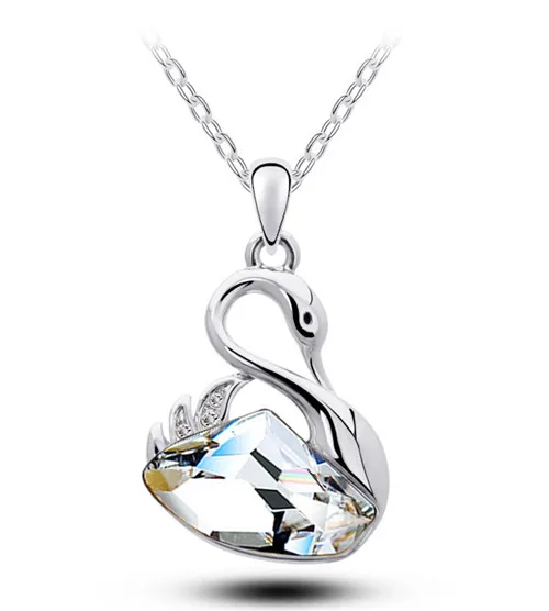 Модные аксессуары высокое качество австрийский кристалл queenwan lake дизайн кулон