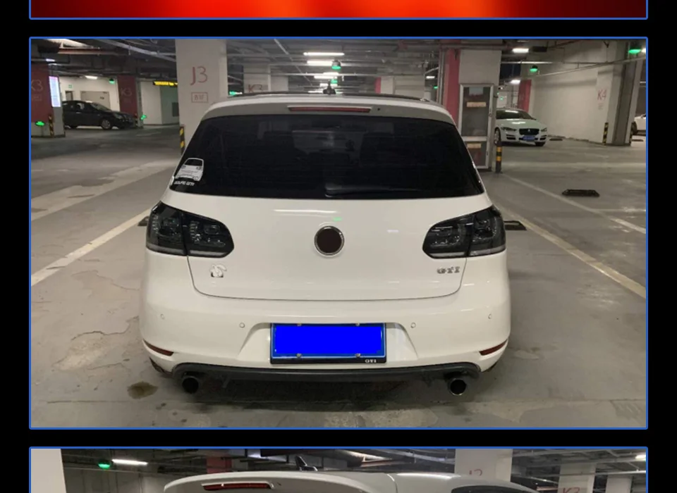AKD Тюнинг автомобилей задний светильник s для VW Golf 6 Golf6 MK6 R20 задний светильник s светодиодный DRL ходовой светильник s противотуманный светильник s динамический сигнальный светильник
