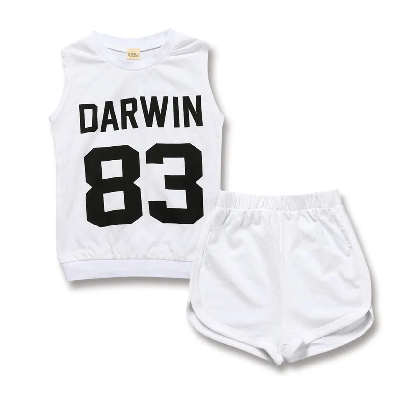 Elvesnest летняя одежда для маленьких девочек мультяшная детская костюм хлопковый