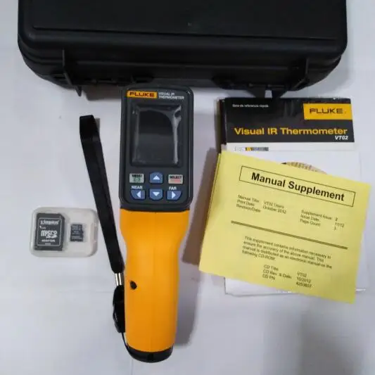 100% Новый оригинальный Визуальный ИК термометр Fluke VT02 инфракрасная