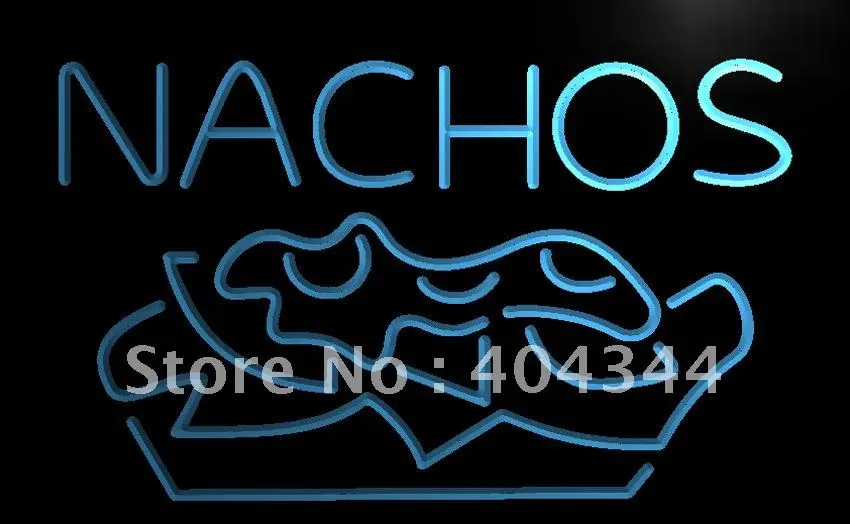 LB314- NACHOS мексиканская кухня открытый бар Паб светодиодный ная неоновая световая