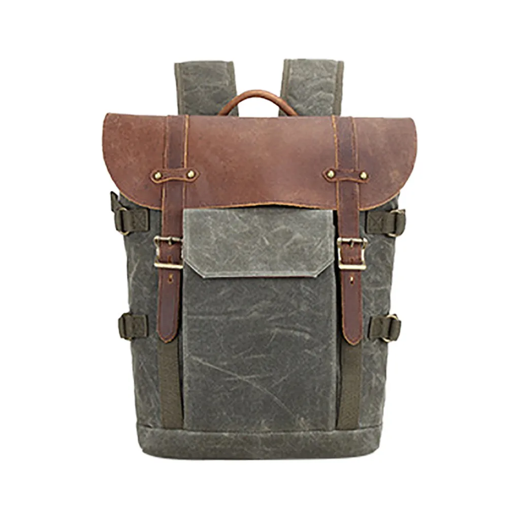 Hot Premium Vintage Photography Backpack Waterproof Canvas Bag for Men Camera Bags Drop Shipping 0312#3 | Электроника